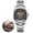 AD2554 Black, variant on Men's Quartz Watches 36mm Stainless Steel Sapphire 100m Waterproof Luminous Dress Watch