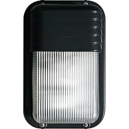 

Dabmar Lighting W2967-B 9.75 x 6.25 x 3.92 in. 120 V 26 watts Powder Coated Cast Aluminum Surface Mounted Wall Fixture Light with S26-GU-24 Flourescent Lamp Black