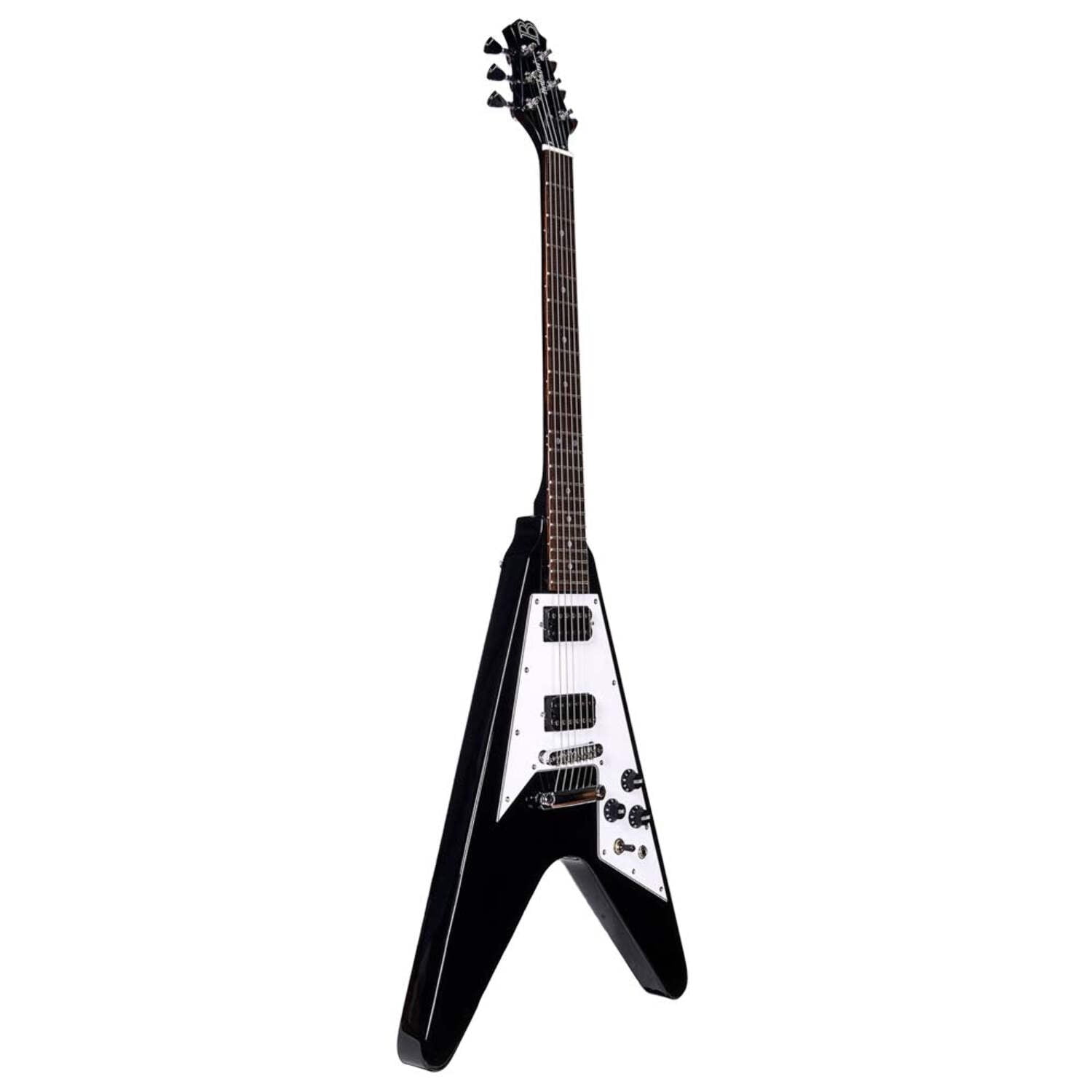 Babilon Arrowhead Electric Guitar, Black, 58 lb