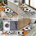 thumbnail image 6 of Baseball Football Pattern Kitchen Rug Mat,Kitchen Runner Rugs Non Skid Washable,Decorative Kitchen Floor Mats for Kitchen,Sink,Laundry,17"x47.2", 6 of 7