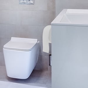 LEEYNEER Masteelf 1 Toilette en papier de toilette en rouleau Tissu pour salle de bains