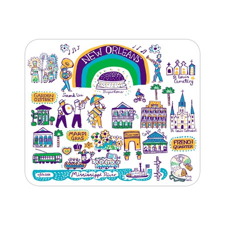 UPC: 0731969977873 | OTM Essentials Prints Series Non-Skid Mouse Pad Multicolor (OP-MH-JG1-043)