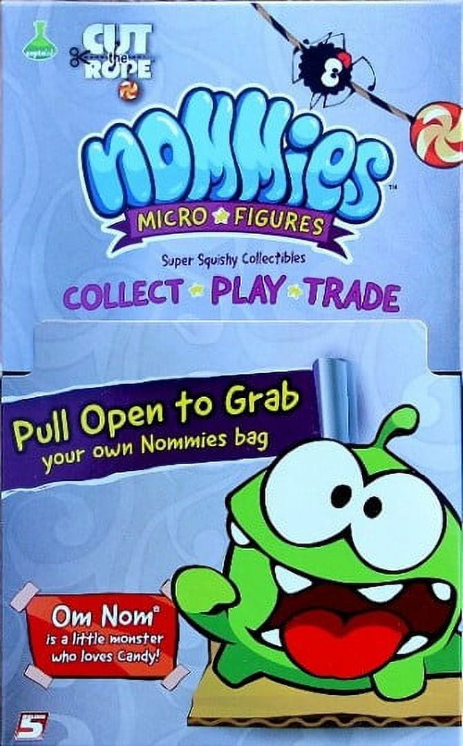 Cut The Rope 3 Pack Nommies Micro Figures - Blind Bag 