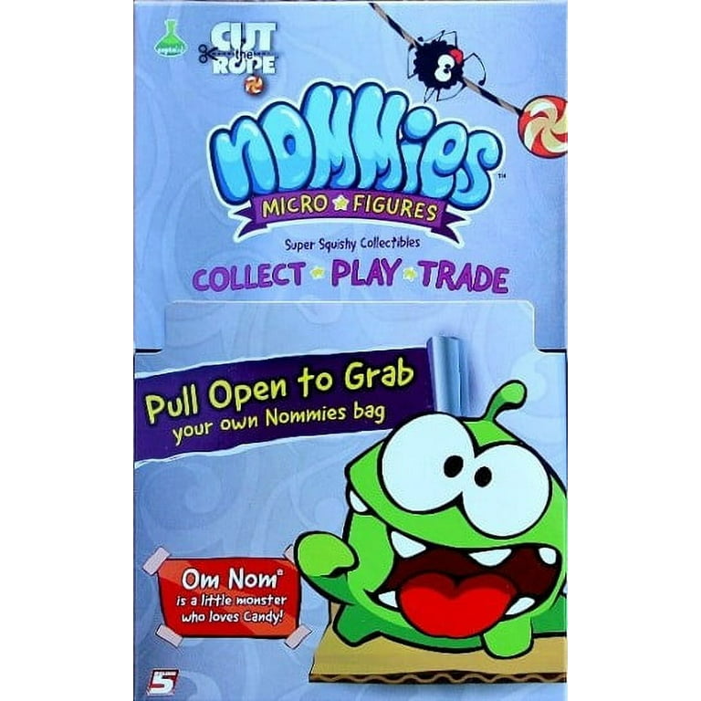 Cut The Rope 3 Pack Nommies Micro Figures - Blind Bag 