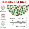 thumbnail image 6 of St. Patrick''s Day Tree Skirt, St. Patrick Tree Decor 36inch Christmas Tree Skirts Holiday Party Mat Ornaments Decorations, 6 of 6