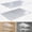 White-2x3ft-2pack, variant on Black 1.5x4ft-4pack Floating Shelves Heavy Duty Garage Storage