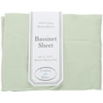 thumbnail image 2 of TL Care 100% Natural Cotton Value Jersey Knit Fitted Bassinet Sheet, Celery, Soft Breathable, for Boys and Girls, 2 of 4