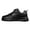 Black, variant on siilsaa Girls Basketball Shoes Girls Kids Sneakers Athletic Fashion Lace-Up Tennis Sports Running Shoes White,1.5