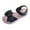 Black, variant on MZXELPRJD Toddler Girl Sandals Girls Size 13 Sandals Youth Running Shoes Boys Girls Jazz Shoes Size 4 Presents for 5 Year Old Girls Infant Boy Shoes Black 6-7 Years