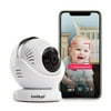 Invidyo FHD 1080p Pan and Tilt Video Baby Monitor - White