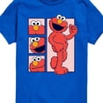 thumbnail image 3 of Sesame Street - Elmo Pop Art - Toddler and Youth Short Sleeve Graphic T-Shirt, 3 of 5
