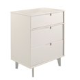 thumbnail image 1 of Commode en Bois à 3 Tiroirs - Blanc, 1 of 7