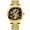 Black, variant on 2024 New Smart Watch Mens Gold Dragon Sculpture Quartz Watch Luxury Men Steel Wristwatch Watch Batteries Gold
