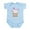 Sky Blue, variant on CafePress - Kitty Grandma Loves Me Infant Bodysuit - Baby Light Bodysuit, Size Newborn - 24 Months