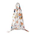 thumbnail image 7 of Honeii Vintage Autumn Truck Print Poncho Cape, Cloak Coat, Snuggly Hooded Wearable Blanket, Hooded Cape For Teenagers,Halloween Costumes-Medium, 7 of 7
