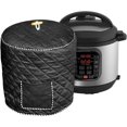 thumbnail image 3 of Air Fryer Dust Cover Multifunction Thick Reusable Appliance Cover Dust Cover Storage Cover for Electric cooker Rice Cooker Cooking, 6 quart black, 3 of 7