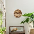 thumbnail image 2 of Reloj de pared NIKKY HOME Rustic Farmhouse 30 cm, MDF vintage, 2 of 6