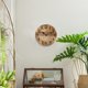 thumbnail image 2 of Reloj de pared NIKKY HOME Rustic Farmhouse 30 cm, MDF vintage, 2 of 6