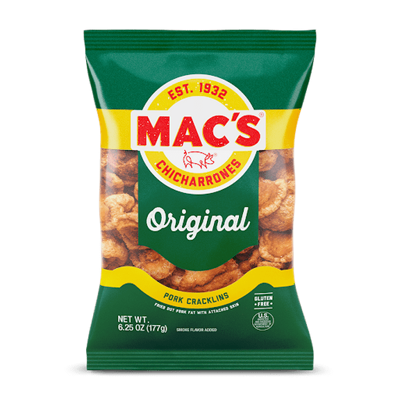 Mac's Original Pork Cracklins, 6.25 Oz.