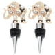 thumbnail image 1 of 2 tapones de vino tinto de aleación novedosa, tapones decorativos para botellas de vino, corchos de vino, 1 of 7