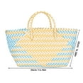 thumbnail image 2 of OUNONA 2 Pcs Panier à Main PP pour Courses par Femmes, 2 of 8
