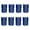 Blue, variant on Anvazise Aluminum Alloy Universal Car Wheel Tire Tyre Air Valve Stem Caps Dust Cover Black 8Pcs