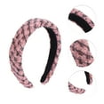 thumbnail image 3 of Unique Bargains 1 Pc Exquisite Wool Braided Headbands Pink, 3 of 6