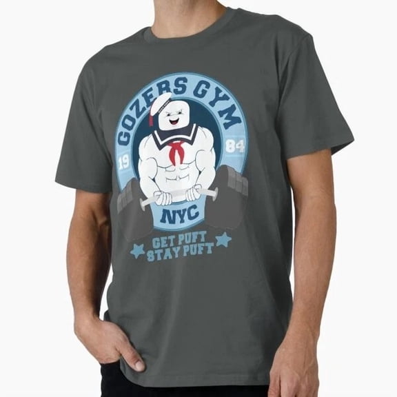 Kiraa Tee With Gozers Gym Get Puft Stay Puft T-Shirt S-5Xl