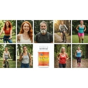 Body Boost® by Alternative Health Research: Iron-Free Mega Multivitamin and Mineral Supplement with Green Superfoods and Digestive Enzymes