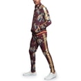 thumbnail image 2 of G-Style USA Men's Royal Floral Tiger Track Suit Set, Up to 5X, 2 of 6