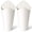 White-Small, variant on Black Small Galvanized Metal Wall Planter Vase Set of 2 for Artificial Plants Flowers