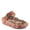 PEACH MULTI, variant on L'Artiste Blissbloom Leather Wedge Sandals with Adjustable Comfort