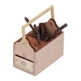 thumbnail image 2 of Herramientas de casa de muñecas en miniatura 1:12, juego de herramientas de reparación de casa de muñecas de alta simulación para niños, niñas y niños, 2 of 9