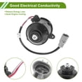 thumbnail image 4 of Motor de ventilador del radiador Unique Bargains para Toyota Camry 2000-2007 Ventilador de enfriamiento del motor silencioso No.163630V130 1 Pc, 4 of 6
