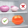 thumbnail image 2 of Ensemble de Conservation d'Oignons, Économiseur de Nourriture pour Réfrigérateur pour Contenir Tomate Oignon, 2 of 6