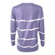 thumbnail image 5 of Puntoco moda mujer cuello redondo manga larga camiseta otoño estampado blusa suelta tops Puntoco Puntoco-4510, 5 of 5