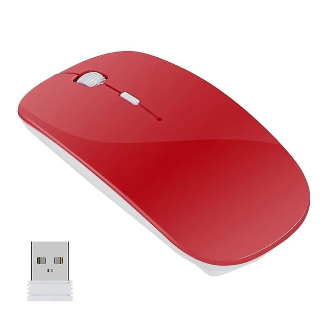 Wireless Mouse For Laptop Pc 2.4ghz Usb Rechargeable Mouses Wireless Computer Silent Mice For Laptop Pc Notebook Wireless Mouse Mice Trackballs