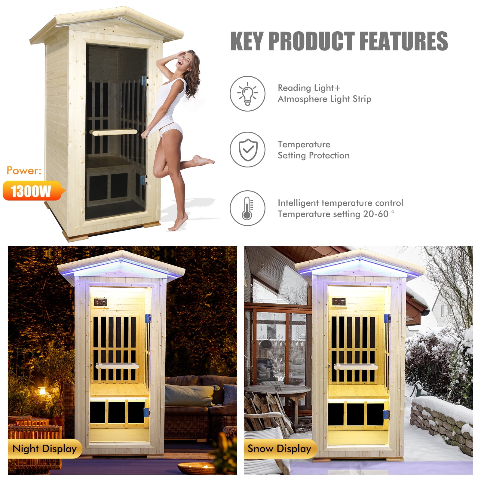 OUTEXER Extérieur Extrême Infrarouge Sauna En Bois Maroc Ubuy — free download