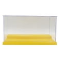 thumbnail image 3 of HILABEE 2 Steps Display Case Box for Building Bricks Model Action Figures Yellow, 3 of 7