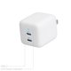 thumbnail image 1 of Best seller onn 40W Dual USB-C Port Wall Charger, Fast Charging, USB-IF Certified, White - Compatible with iPhone 17/16/15 Series, Samsung Galaxy, Google Pixel, and more $14.88, 1 of 1