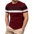 thumbnail image 1 of Xdzjlr Men Shirts Summer Everyday Wear Fitting Color Block Breathable Men Shirts Summer,Xxl, 1 of 6