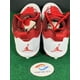 thumbnail image 3 of New OG Strike N I-K-E Jo r-dan Retro 10 Low TD Football Cleats White Red 11 CQ2072, 3 of 6