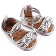 thumbnail image 2 of Toddler Girls Summer Bowknot Sandals Baby Soft Sole Flat Shoes Pre-Walking Shoes, 2 of 5