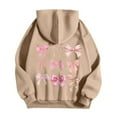 thumbnail image 6 of Cute Bow Y2K Graphic Hoodies for Women Hooded Sweatshirt with Pockets Streetwear Pullover Tops, 6 of 8