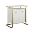 thumbnail image 4 of CosmoLiving by Cosmopolitan Camila Bar Cabinet, White, 4 of 7