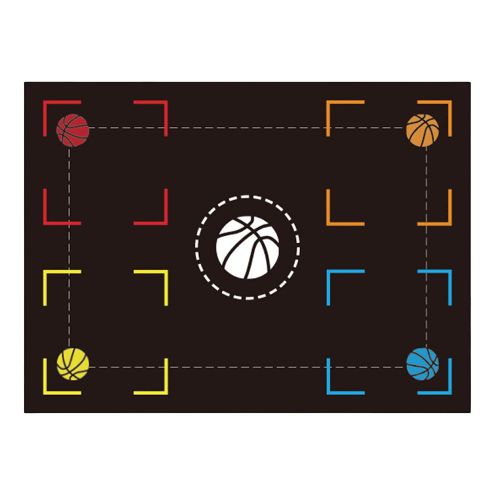 DimyFew Basketball Training Mat Basketball Dribble Trainer Basketball Practice Equipment Style A 107cmx76cm