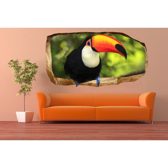 Startonight 3D Mural Wall Art Photo Decor I'm just a Gigolo Amazing Dual View Surprise Wall Mural Wallpaper for Bedroom Animals Wall Paper Art Gift Large 47.24 ?? By 86.61 ??