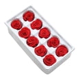 thumbnail image 3 of 10 cabezas de flores de rosas preservadas, flores secas, flores eternas para mujeres, abuela, mamá, aniversario, Navidad, 3 of 9