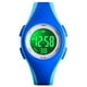 thumbnail image 1 of Reloj digital para niños, esfera redonda, estilo deportivo, reloj de pulsera digital con pantalla LCD impermeable para niños Noticed EL4557-01, 1 of 2