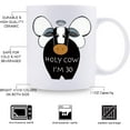 thumbnail image 3 of 30th Birthday Gifts for Men - 1989 Birthday Gifts for Men, 30 Years Old Birthday Gifts Coffee Mug for Dad, Husband, Friend, Brother, Him, Colleague, Coworker, HOLY COW MUG - 11oz, 3 of 6